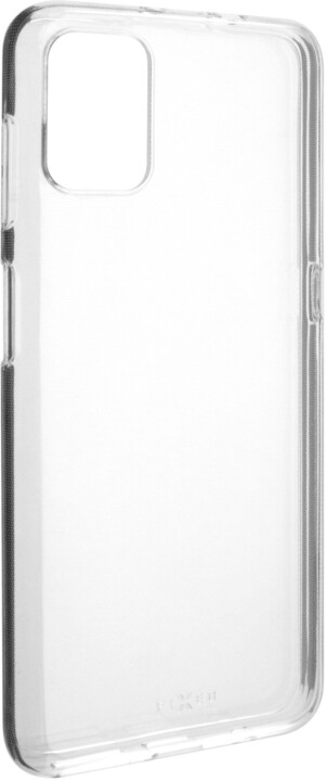 FIXED ultratenké TPU gelové pouzdro Skin pro Motorola Moto G9 Plus, 0.6 mm, transparentní_1973047012