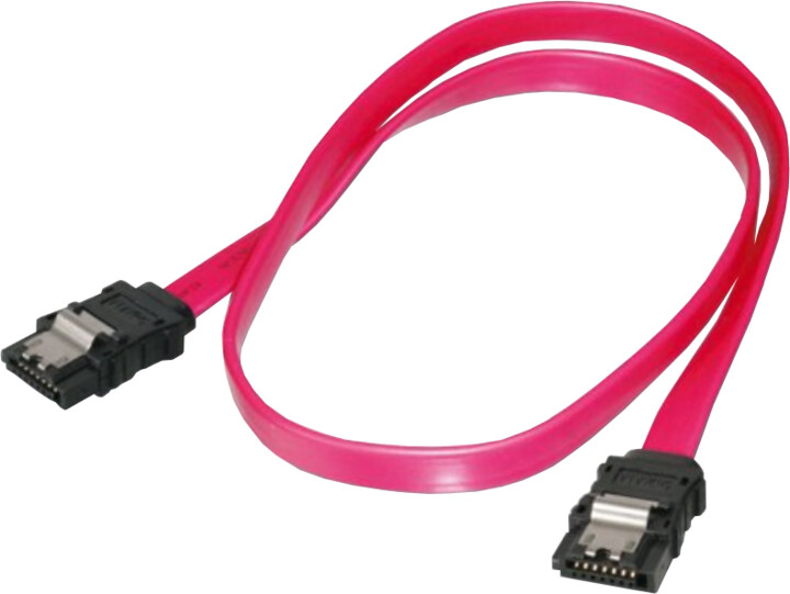 PremiumCord 1,0m kabel SATA 1.5/3.0 GBit/s s kovovou zapadkou_590083431