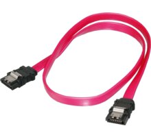 PremiumCord 1,0m kabel SATA 1.5/3.0 GBit/s s kovovou zapadkou_590083431