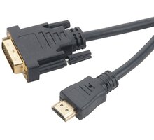 AKASA kabel DVI-D - HDMI, 2m AK-CBHD06-20BK