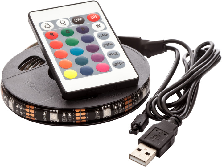 OPTY USB LED pás 180cm, RGB, dálkový ovladač_52574483