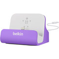 Belkin Mixit nabíjecí a sychronizační dok pro iPhone 5/6/7, vč. light. konektoru, fialová