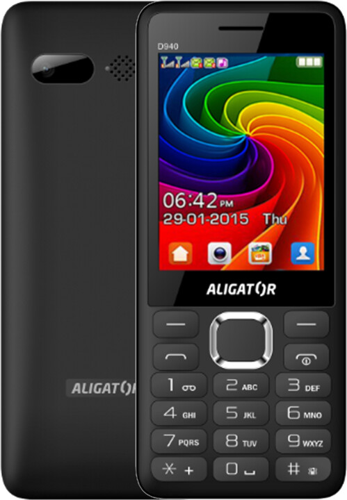 Aligator D940, Dual SIM, Black_979486217