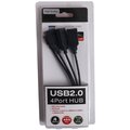 PremiumCord USB2.0 HUB 4-portový kabel, černá_771389156