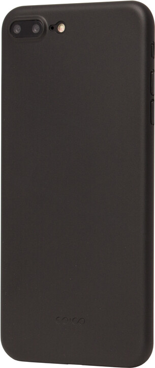 EPICO ultratenký plastový kryt pro iPhone 7 Plus TWIGGY MATT, 0.3mm, černá_220001345