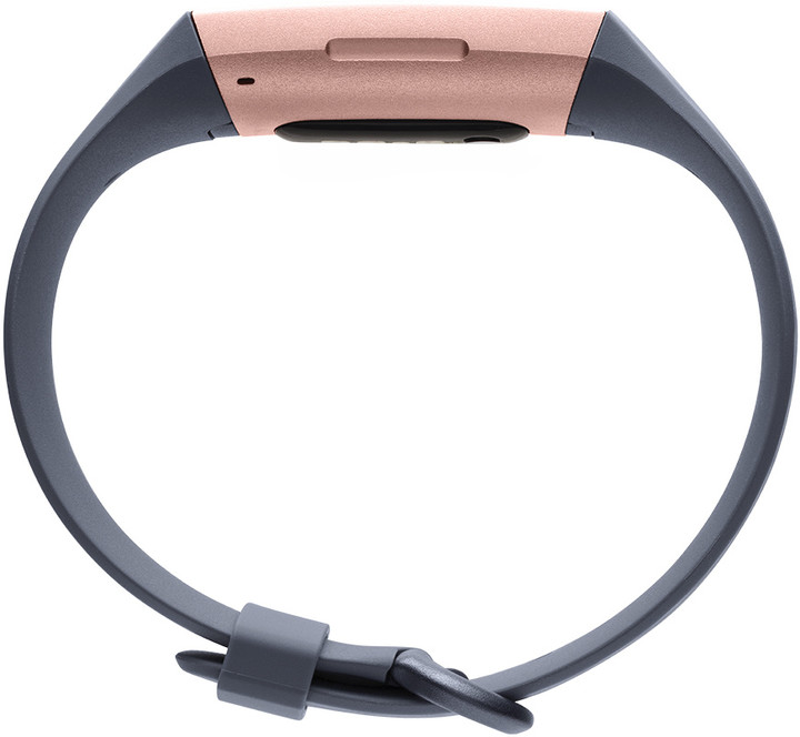 Google Fitbit Charge 3, Blue Grey / Rose-Gold Aluminium_340636089