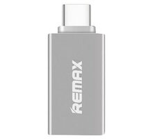 Remax RA-OTG1, micro USB - USB-C, F/M, stříbrná_1249977556