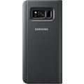 Samsung S8 Flipové pouzdro Clear View se stojánkem, černé_706913651