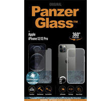 PanzerGlass Bundle ochranné sklo Standard pro iPhone 12/12 Pro + TPU zadní kryt_2115791506