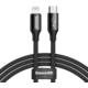 Baseus nabíjecí / datový kabel Yiven Series USB-C - Lightning, 2A, 2m, černá