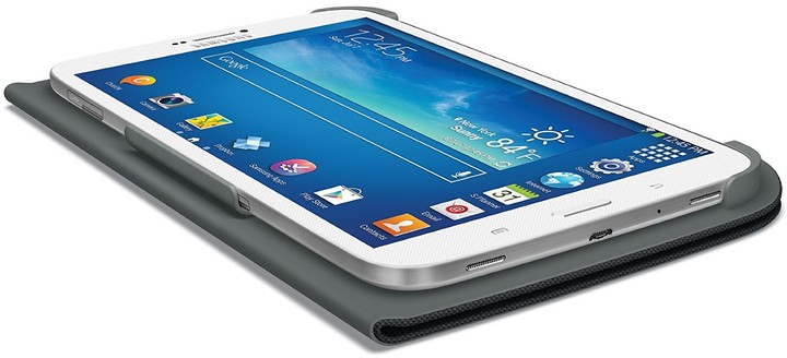 Logitech Folio Protective Case pro Samsung Galaxy Tab 3 8&quot;, uhlíková čerň_80174633