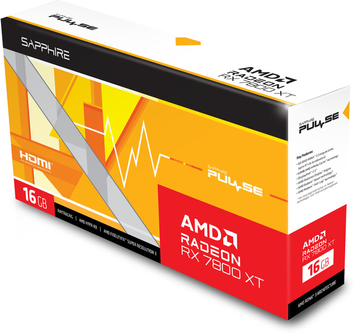 Sapphire PULSE AMD Radeon™ RX 7800 XT GAMING 16GB, 16GB GDDR6_1509942466