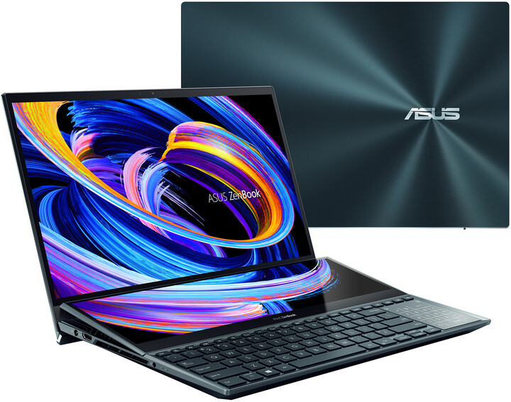 ASUS ZenBook Pro Duo 15 OLED (UX582), modrá_1107903359