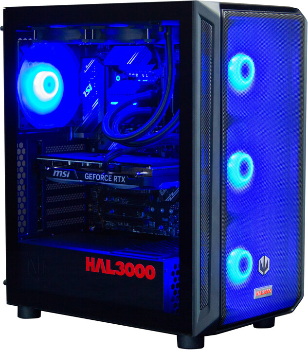 HAL3000 Master Gamer Elite 4070 Ti Super (14.gen), černá_2010160959