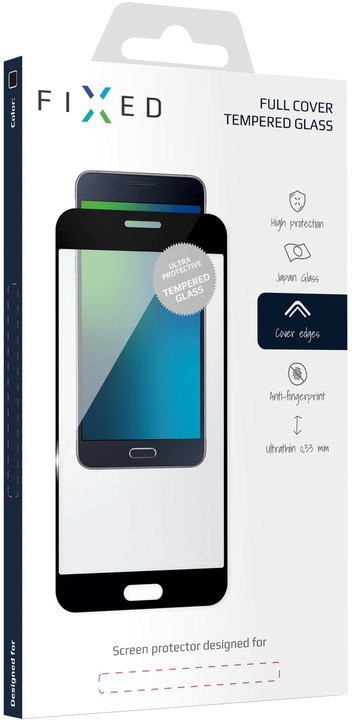 FIXED Ochranné tvrzené sklo Full-Cover pro Samsung Galaxy A6, černé_618372421