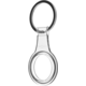 FIXED silikonové pouzdro s kroužkem Silky pro Apple AirTag, čirá_978049372