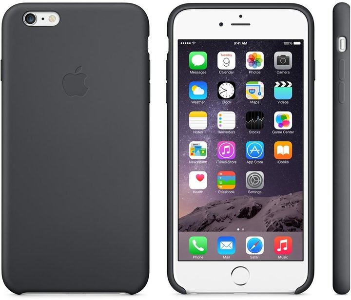 Apple Silicone Case pro iPhone 6 Plus, černá_987561006