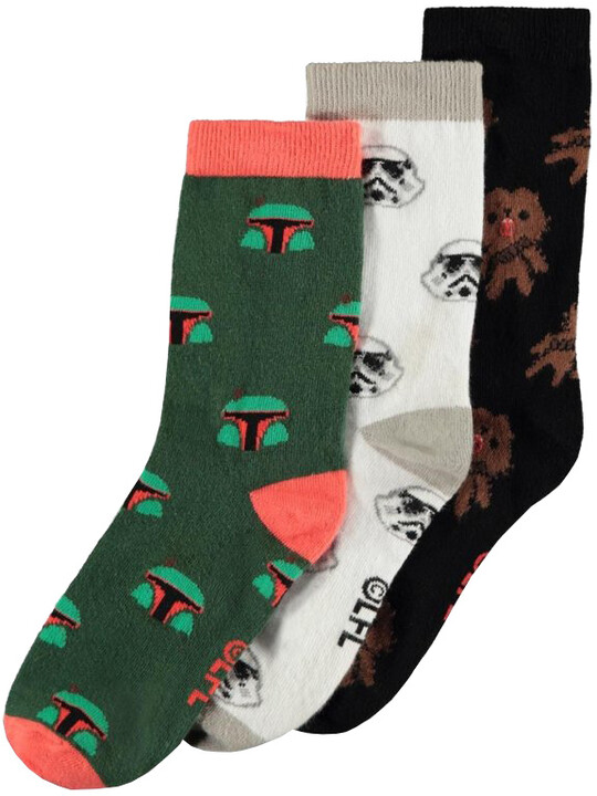 Ponožky Star Wars - Crew, 3 páry (43/46)_884355781