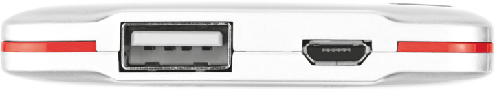 Trust PowerBank 4000T Thin Portable Charger - white (v ceně 230 Kč)_1841242738