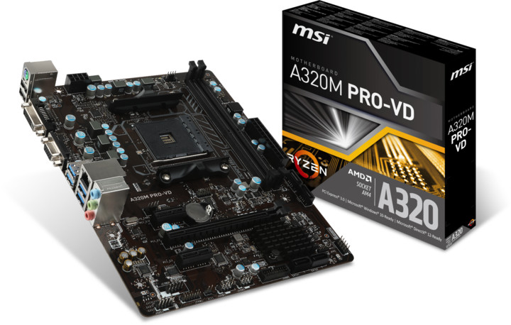 MSI A320M PRO-VD - AMD A320_1163907074
