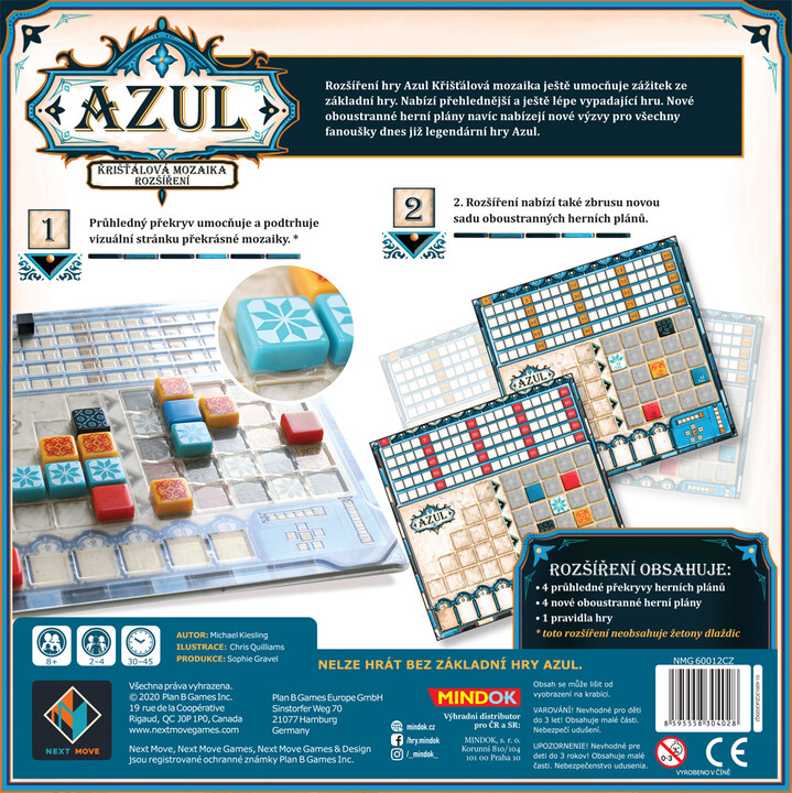 Desková hra Mindok Azul - Křišťálová mozaika, rozšíření_1373062409