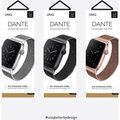 UNIQ řemínek Dante Apple Watch Series 4 Mesh Steel 40mm, černá_1528866527