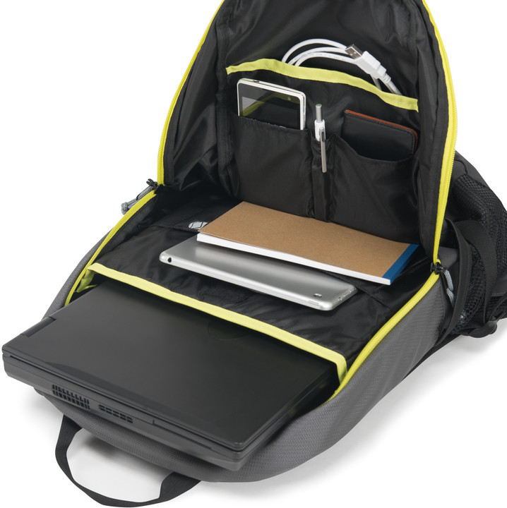 DICOTA Backpack Power Kit Premium batoh 14&quot;-15,6&quot;, šedý + Power Banka ZDARMA_1391385169