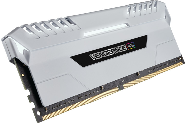 Corsair Vengeance RGB LED 16GB (2x8GB) DDR4 3200, bílá_1979128638