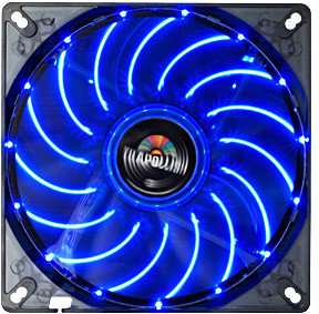 Enermax T.B.Apollish UCTA14N-BL, 140mm LED, modrá