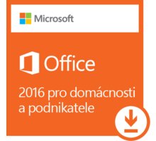 Microsoft Office 2016 pro domácnosti a podnikatele - elektronicky_364638258