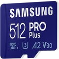 Samsung Micro SDXC 512GB PRO Plus UHS-I U3 (Class 10) + USB adaptér_22731753