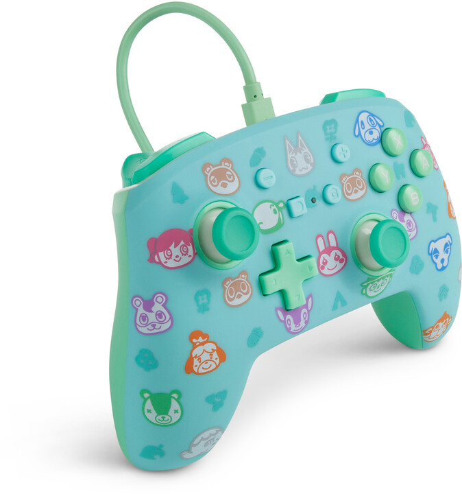 PowerA Enhanced Wired Controller, Animal Crossing (SWITCH)_815872178