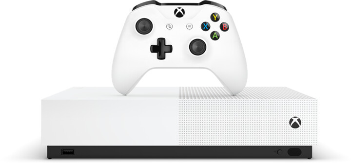 Xbox One S All-Digital, 1TB, bílá + FIFA 20, Minecraft, Fortnite, Sea of Thieves_169439935