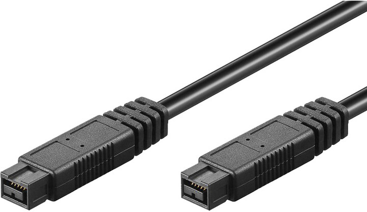PremiumCord FireWire 800 kabel, 1394B 9pin-9pin, 1.8m_1424348056