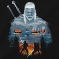 Tričko The Witcher - Geralt and Eredin (US XL / EU XXL)