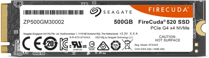 Seagate FireCuda 520, M.2 - 500GB_53235805