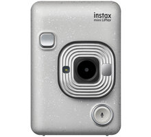 Fujifilm Instax MINI LIPLAY EX D, bílá Paměťová karta micro SDHC 32GB Kingston (class 10) (v ceně 390 Kč) + O2 TV HBO a Sport Pack na dva měsíce