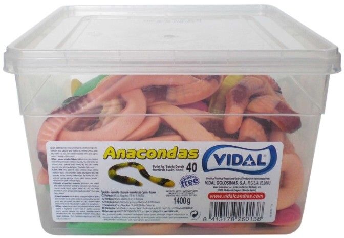 VIDAL Anacondas, želé, 40x35g_730104018