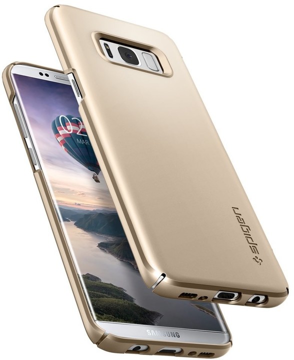 Spigen Thin Fit pro Samsung Galaxy S8+, gold maple_1674903723