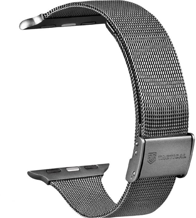 Tactical 745 magnetický kovový řemínek pro Apple Watch 4/5/6/SE, 38/40mm, černá_843500332
