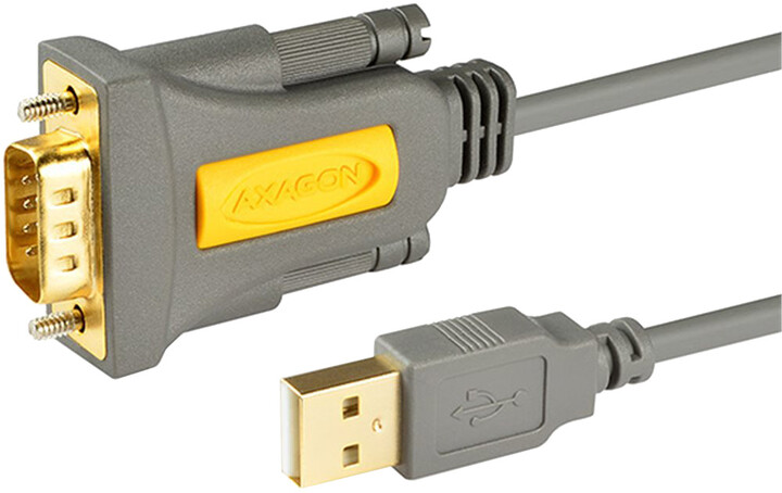AXAGON USB2.0 - sériový RS-232 FTDI adapter 1,5m
