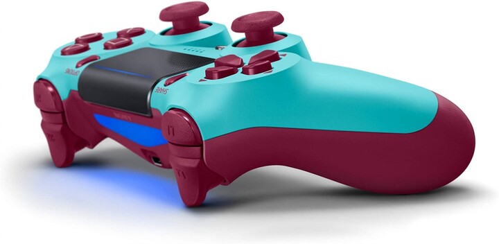 Sony PS4 DualShock 4 v2, berry blue_3702336