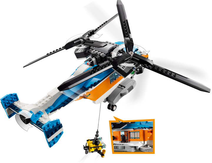 LEGO® Creator 3v1 31096 Helikoptéra se dvěma rotory_2034093630