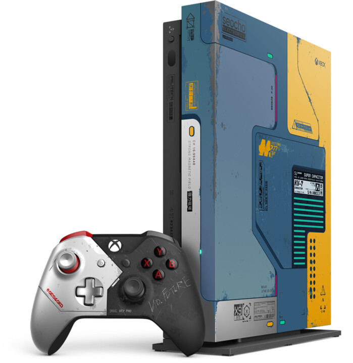 Xbox One X, 1TB, Cyberpunk 2077 Limited Edition_1370931615