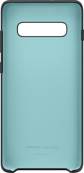 Samsung silikonový zadní kryt pro Samsung G975 Galaxy S10+, černá_1120356548