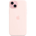 Apple Silikonový kryt s MagSafe pro iPhone 15 Plus, světle růžová_1139228370