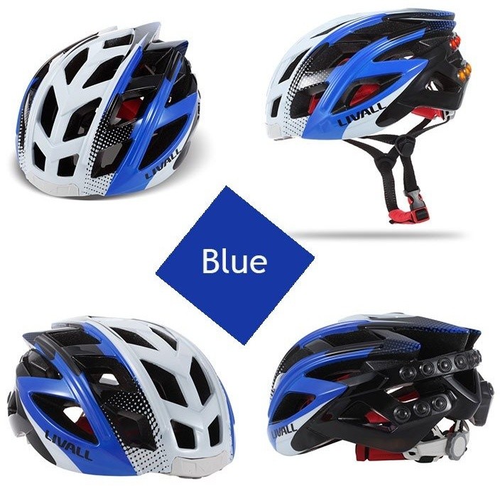 LIVALL BH60 chytrá cyklistická přilba, M-XL bílo-modrá_1219445474