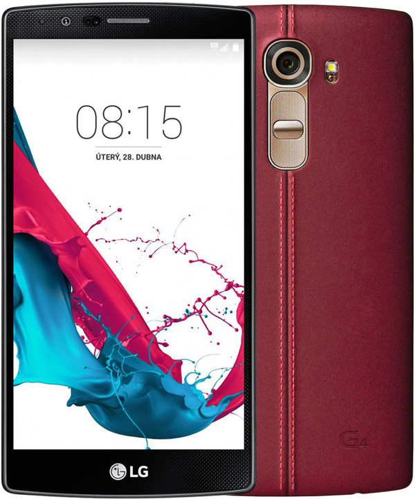 LG G4 (H815), červená/leather red_1324421219