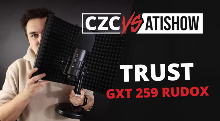 O čem bude tvůj podcast? - Trust GXT 259 Rudox | CZC vs AtiShow #64