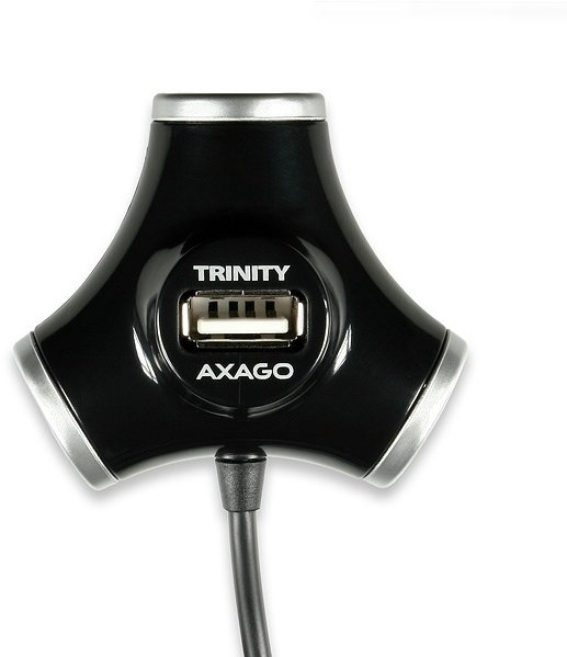 Bonus AXAGO - HUE-X3B externí 4x USB2.0 TRINITY hub černá_1063904862